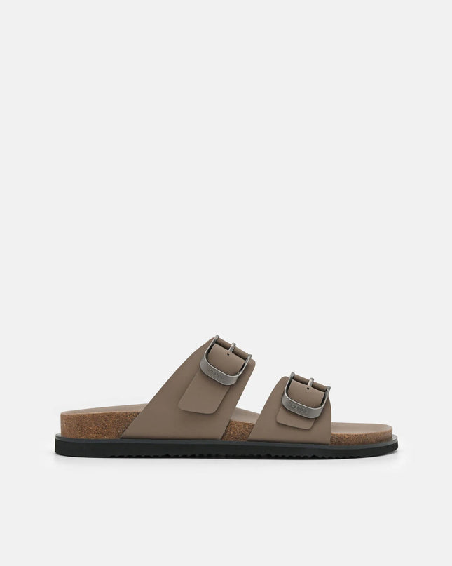 Men's Helix Slide Sandals - Dark Taupe