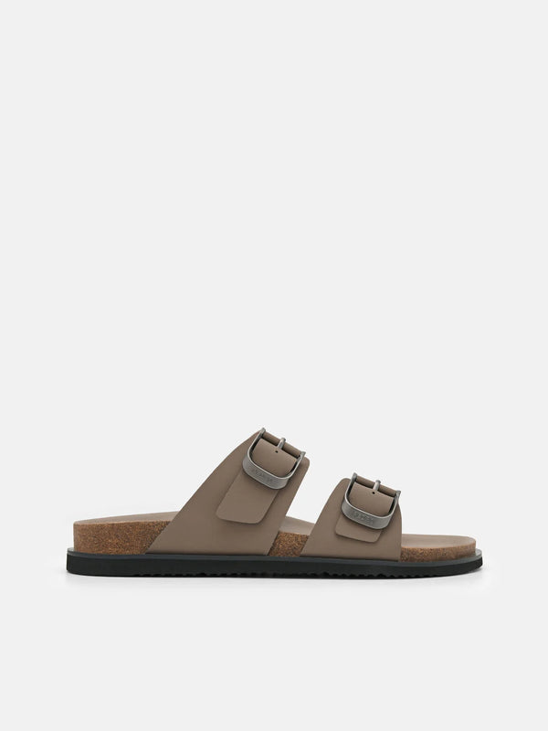 Men's Helix Slide Sandals - Dark Taupe