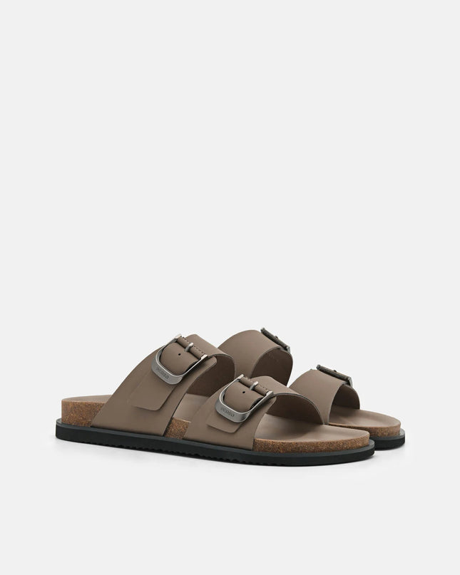 Men's Helix Slide Sandals - Dark Taupe