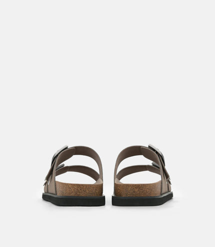 Men's Helix Slide Sandals - Dark Taupe
