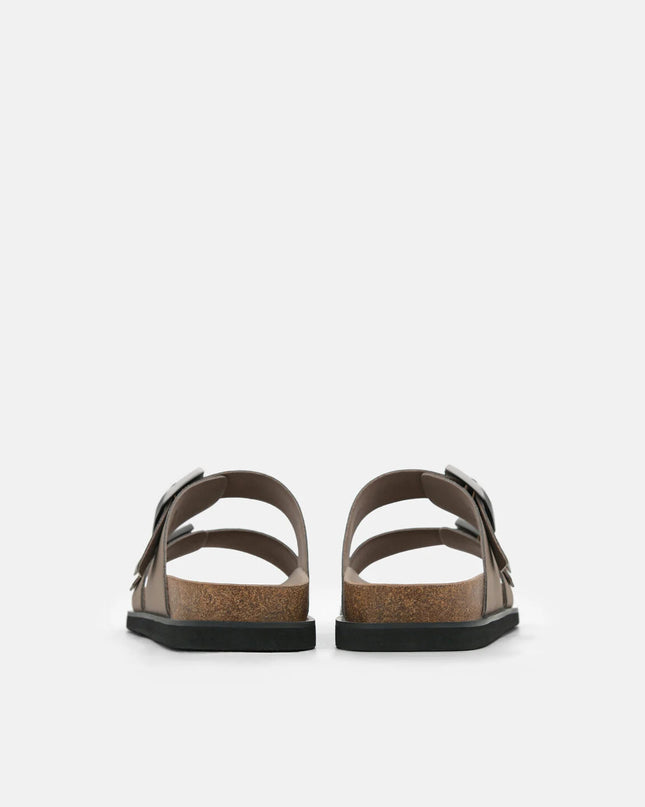 Men's Helix Slide Sandals - Dark Taupe