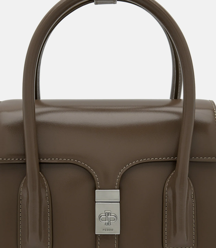 PEDRO Studio Farida Leather Handbag - Taupe