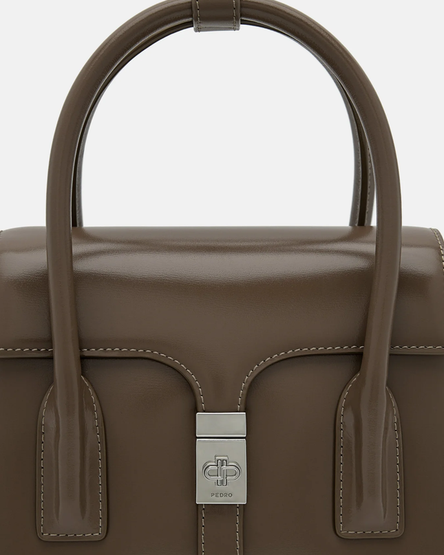 PEDRO Studio Farida Leather Handbag - Taupe