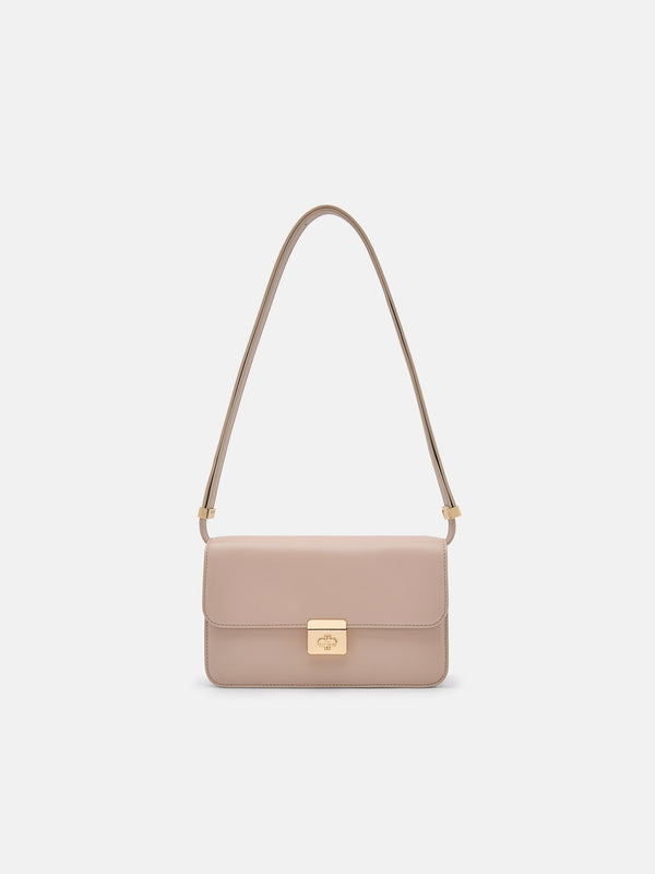 PEDRO Studio Leather Shoulder Bag - Nude