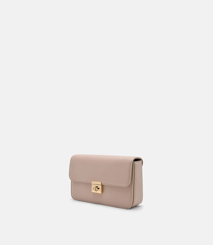 PEDRO Studio Leather Shoulder Bag - Nude