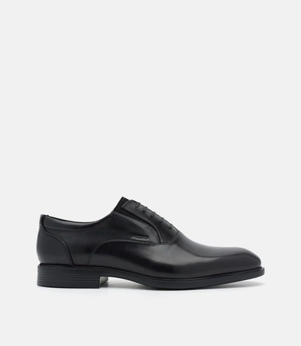 Altitude Leather Oxford Shoes - Black