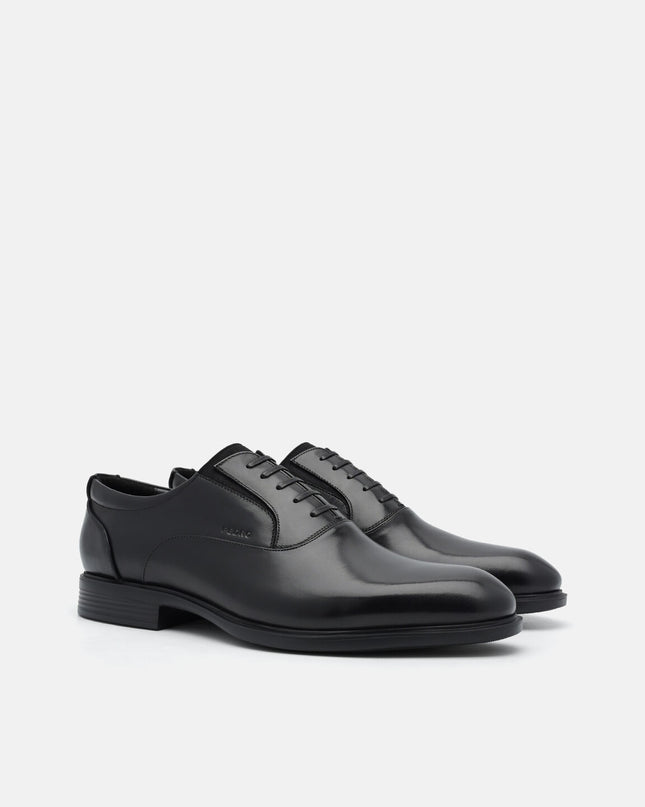 Altitude Leather Oxford Shoes - Black