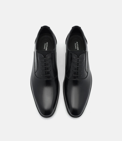 Altitude Leather Oxford Shoes - Black