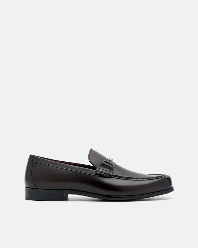 Dale Leather Horsebit Loafers - Dark Brown
