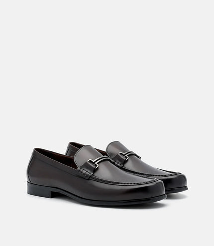 Dale Leather Horsebit Loafers - Dark Brown