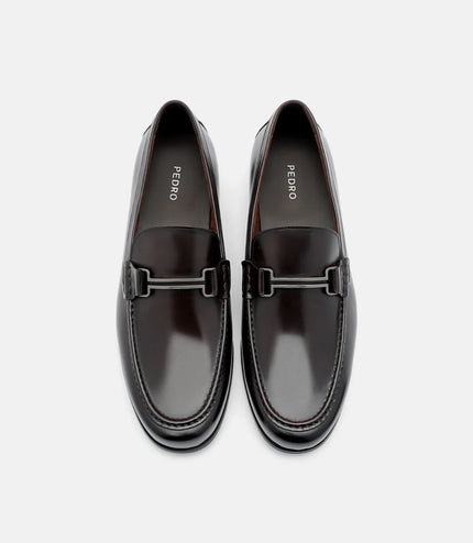Dale Leather Horsebit Loafers - Dark Brown