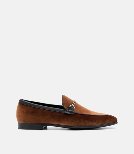 Alistair Leather Horsebit Loafers - Brown
