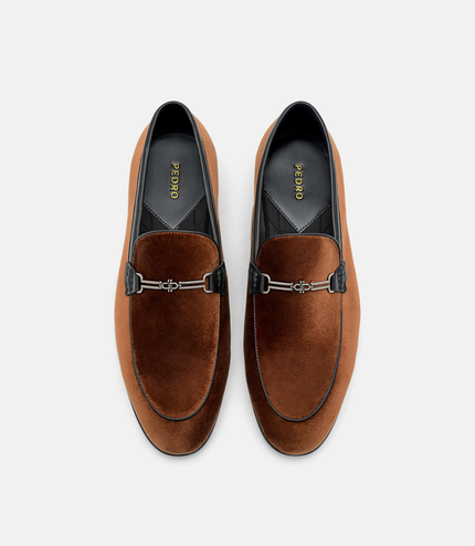 Alistair Leather Horsebit Loafers - Brown