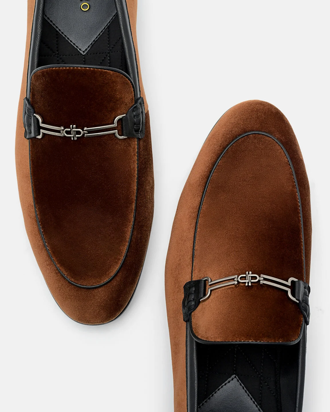 Alistair Leather Horsebit Loafers - Brown