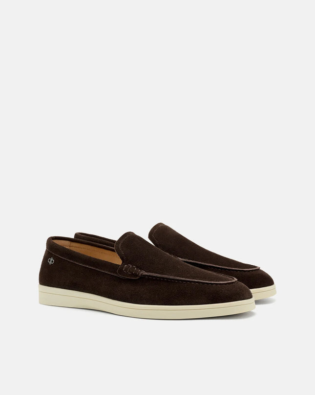 Roam Suede Loafers - Dark Brown Suede