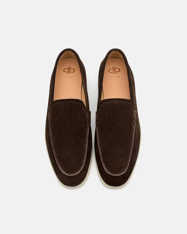 Roam Suede Loafers - Dark Brown Suede