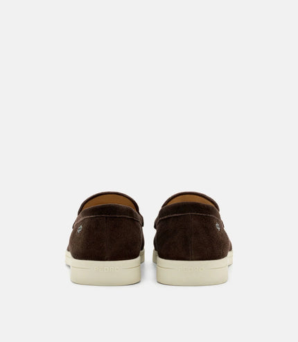 Roam Suede Loafers - Dark Brown Suede