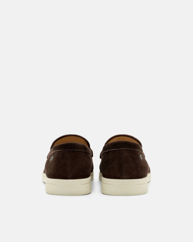 Roam Suede Loafers - Dark Brown Suede