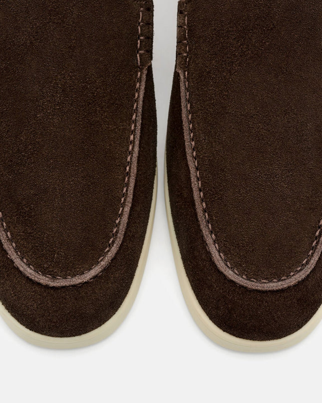 Roam Suede Loafers - Dark Brown Suede