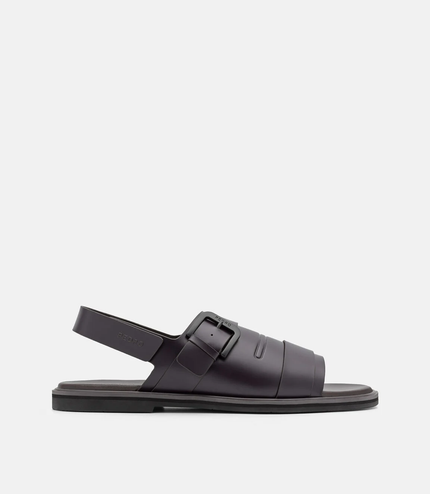 Backstrap Sandals - Dark Brown