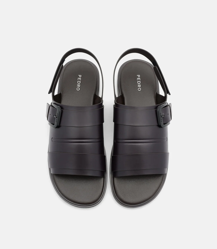 Backstrap Sandals - Dark Brown