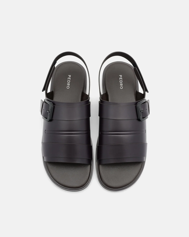 Backstrap Sandals - Dark Brown