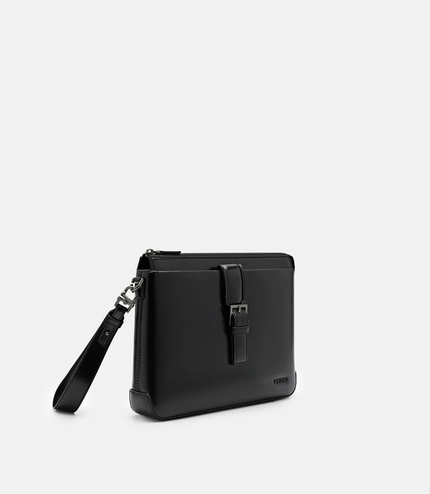 Tyson Clutch Bag - Black