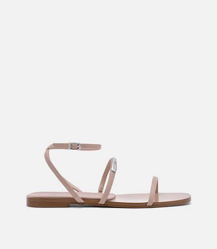 Lia Strappy Sandals - Nude