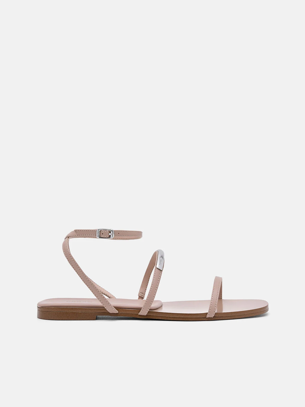 Lia Strappy Sandals - Nude