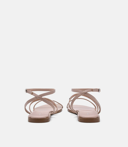 Lia Strappy Sandals - Nude