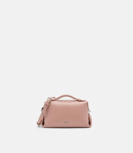 Lia Mini Bowling Bag - Nude