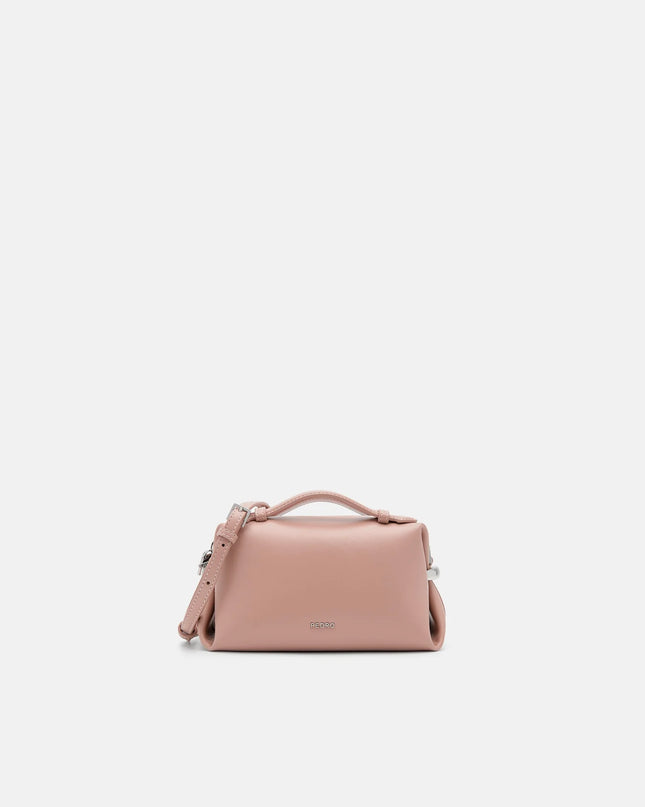 Lia Mini Bowling Bag - Nude