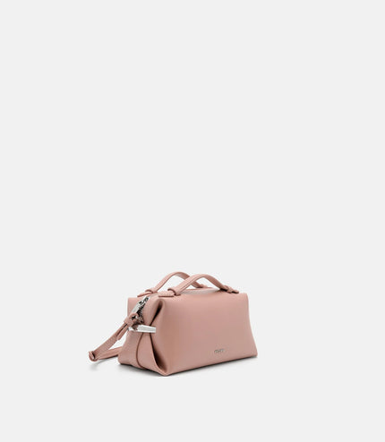 Lia Mini Bowling Bag - Nude