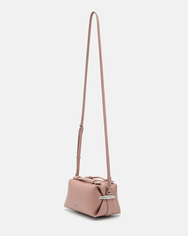 Lia Mini Bowling Bag - Nude