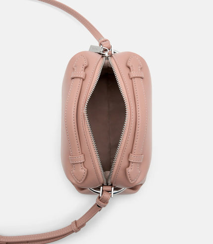 Lia Mini Bowling Bag - Nude