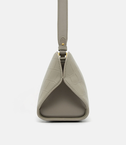Tassel Shoulder Bag - Taupe