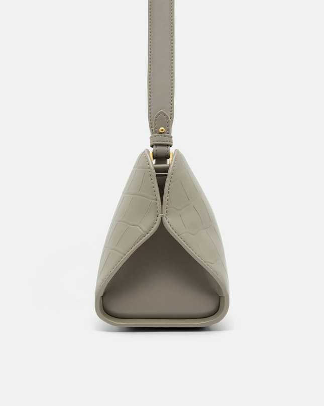 Tassel Shoulder Bag - Taupe