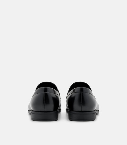 Altitude Leather Horsebit Loafers - Black