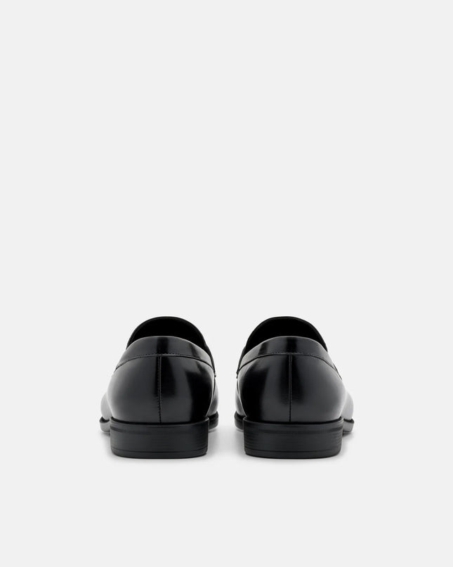 Altitude Leather Horsebit Loafers - Black
