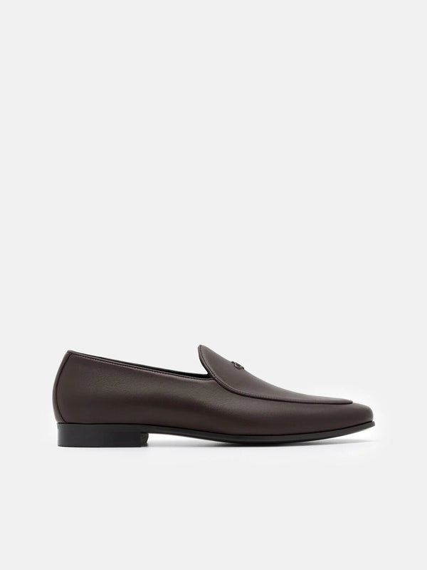 Icon Leather Loafers - Dark Brown Burnish
