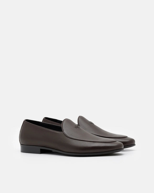 Icon Leather Loafers - Dark Brown Burnish