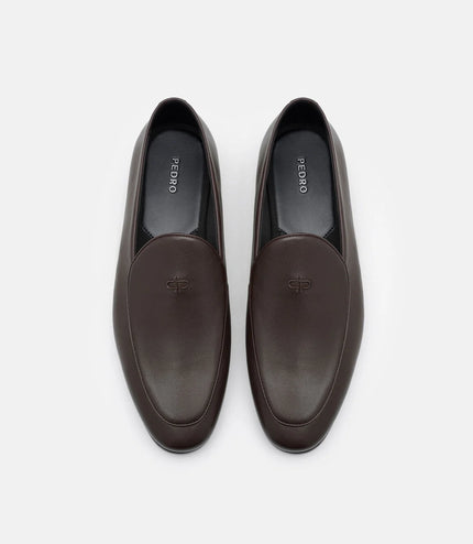 Icon Leather Loafers - Dark Brown Burnish