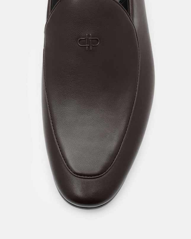 Icon Leather Loafers - Dark Brown Burnish