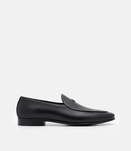 Icon Leather Loafers - Black Burnish