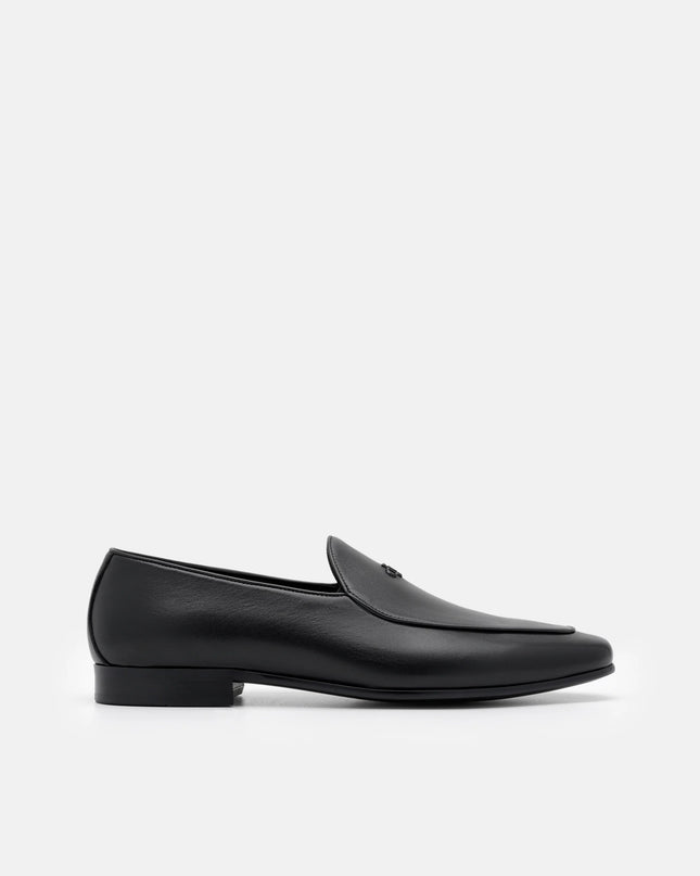 Icon Leather Loafers - Black Burnish