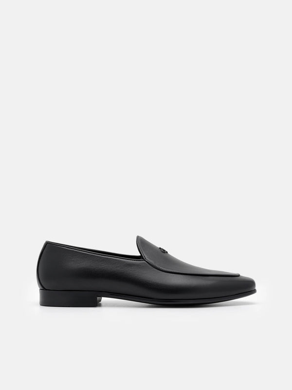 Icon Leather Loafers - Black Burnish