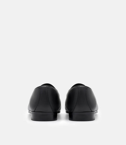 Icon Leather Loafers - Black Burnish