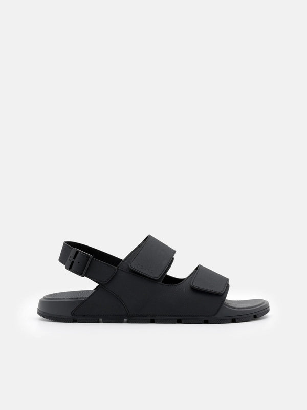 Jonah Backstrap Sandals - Black