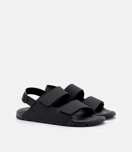 Jonah Backstrap Sandals - Black