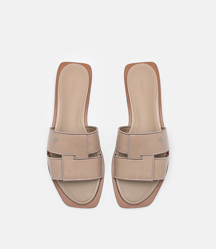 Iza Sandals - Light Taupe
